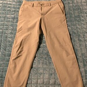 Like new! Worn once LuluLemon ABC pants. No tears or stains. Size 34W28L